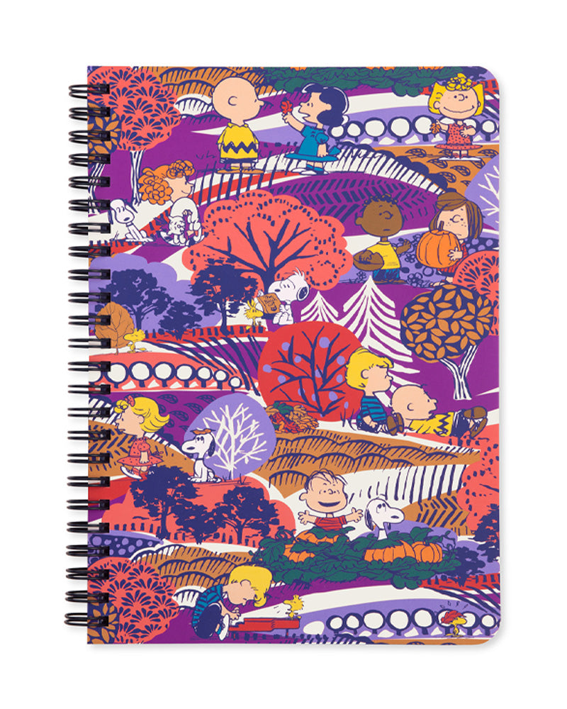 Fall for Peanuts Spiral Notebook