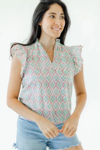 Key Largo Blouse Limelight