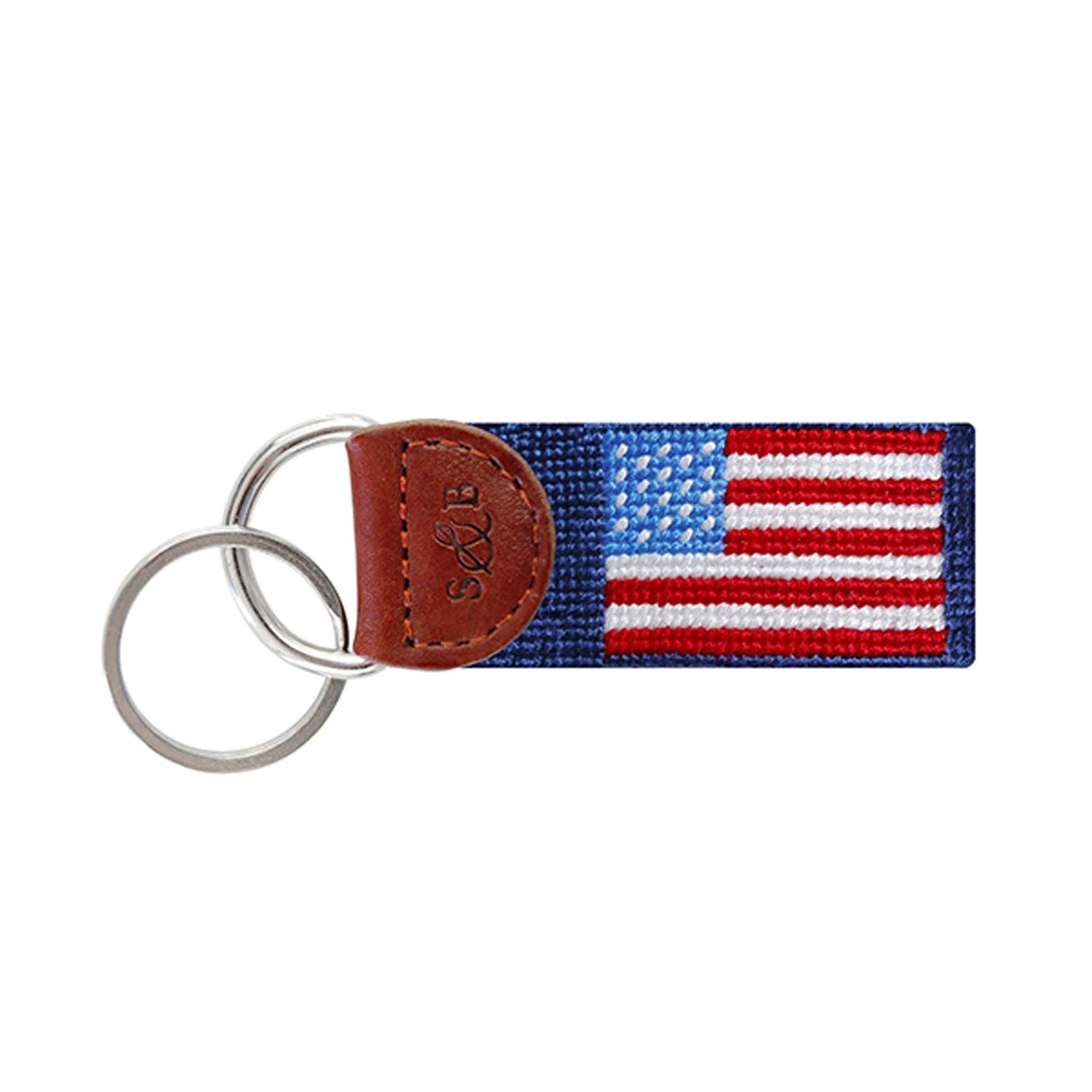 Smathers and Branson Needlepoint Key Fob