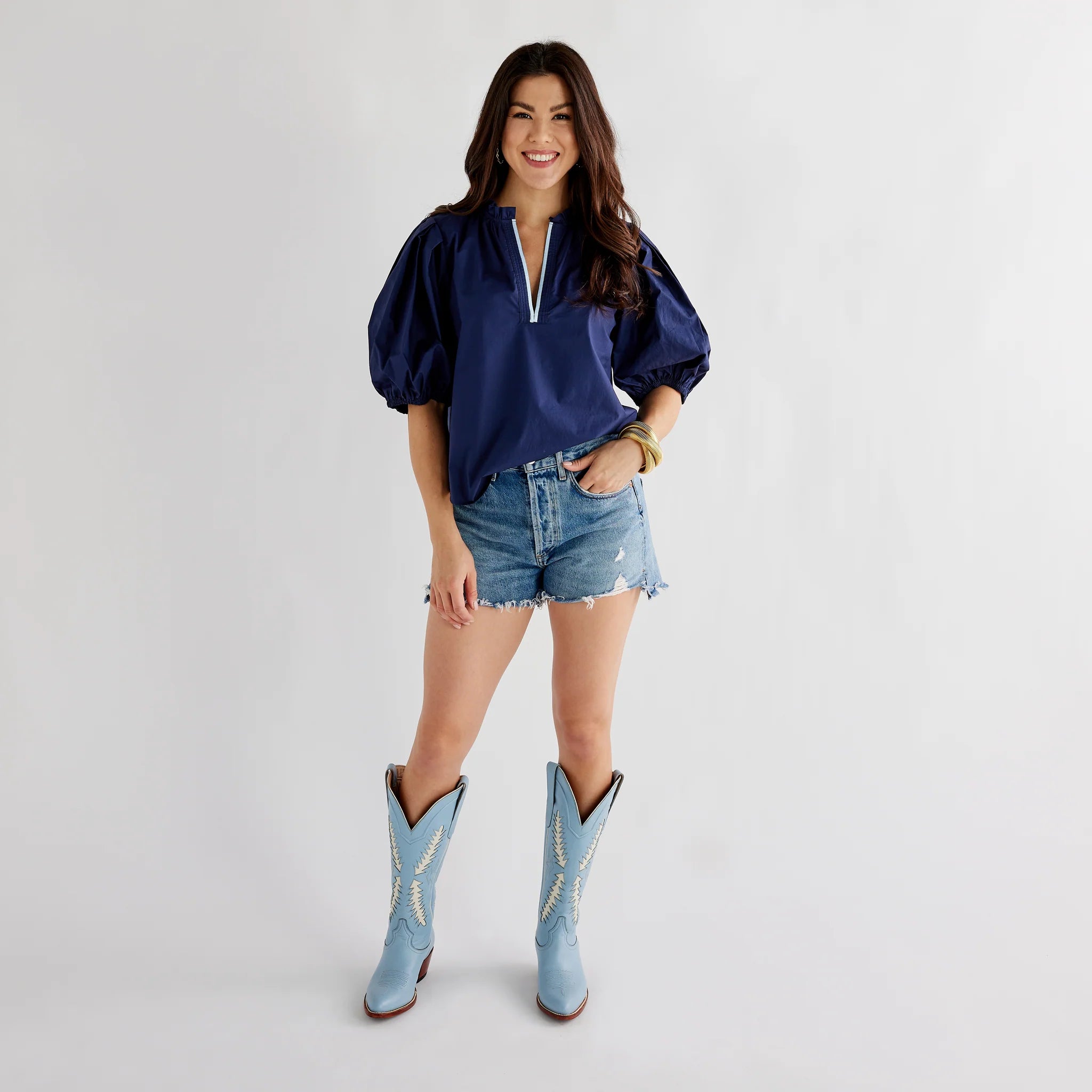 Caryn Lawn Anna Top