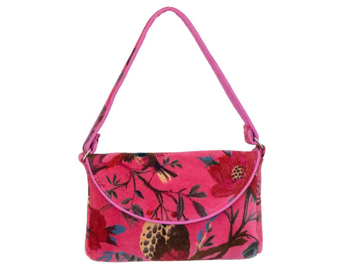 Vintage Paradise Printed Handbag