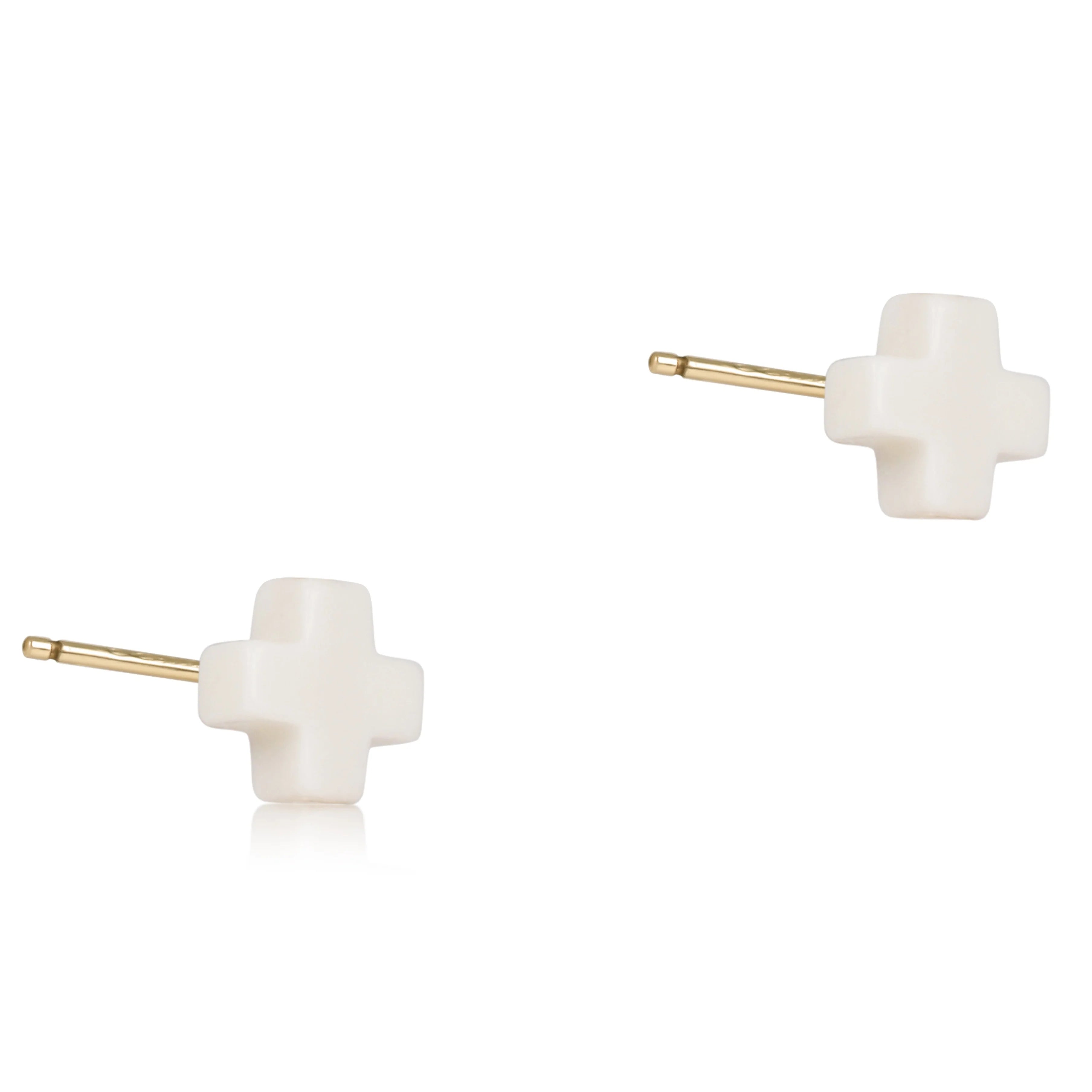 E Newton Signature Cross Stud