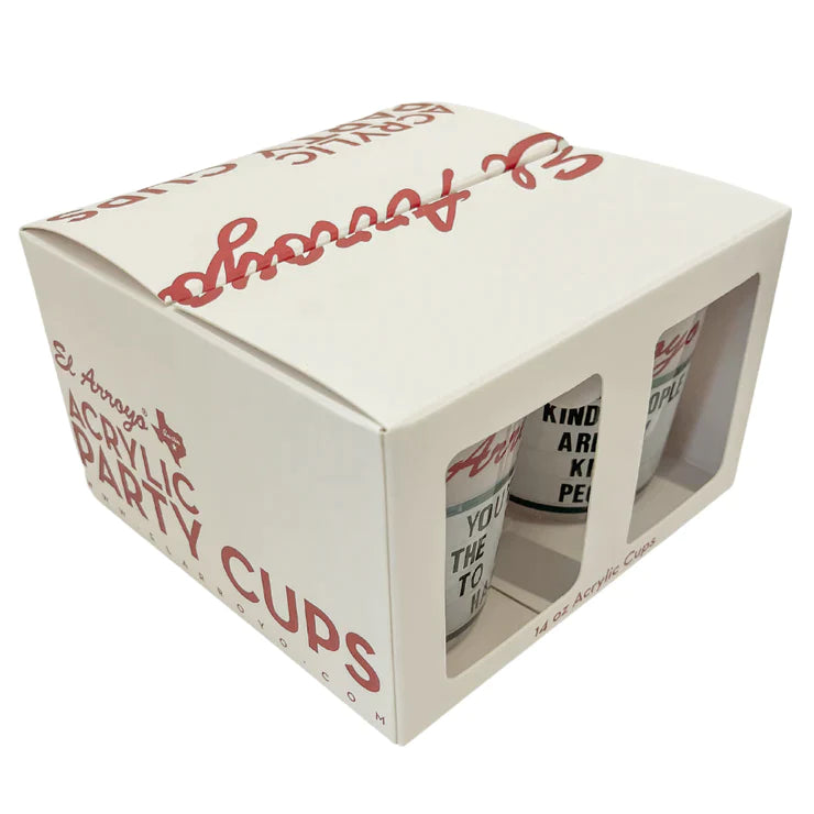 El Arroyo Acrylic Party Cups