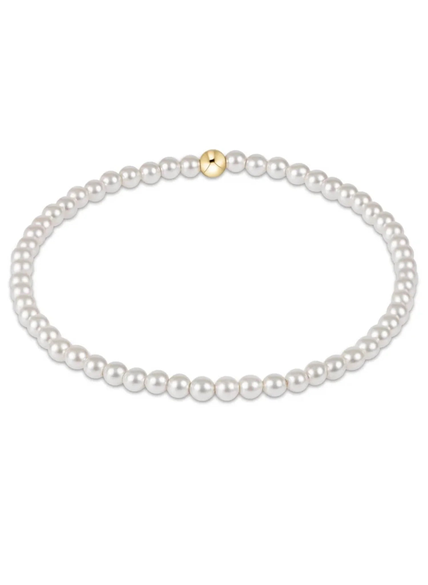 E Newton Classic Pearl Bead Bracelet