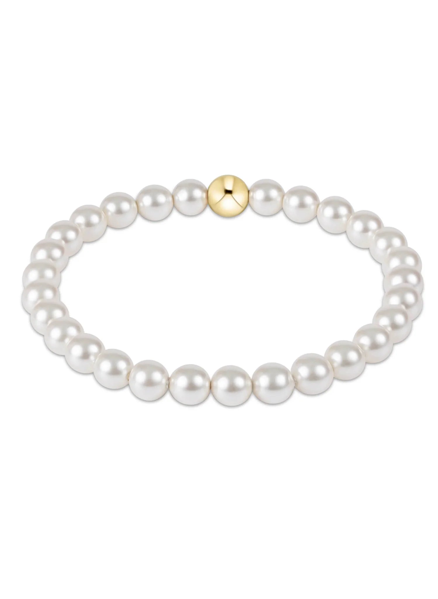 E Newton Classic Pearl Bead Bracelet