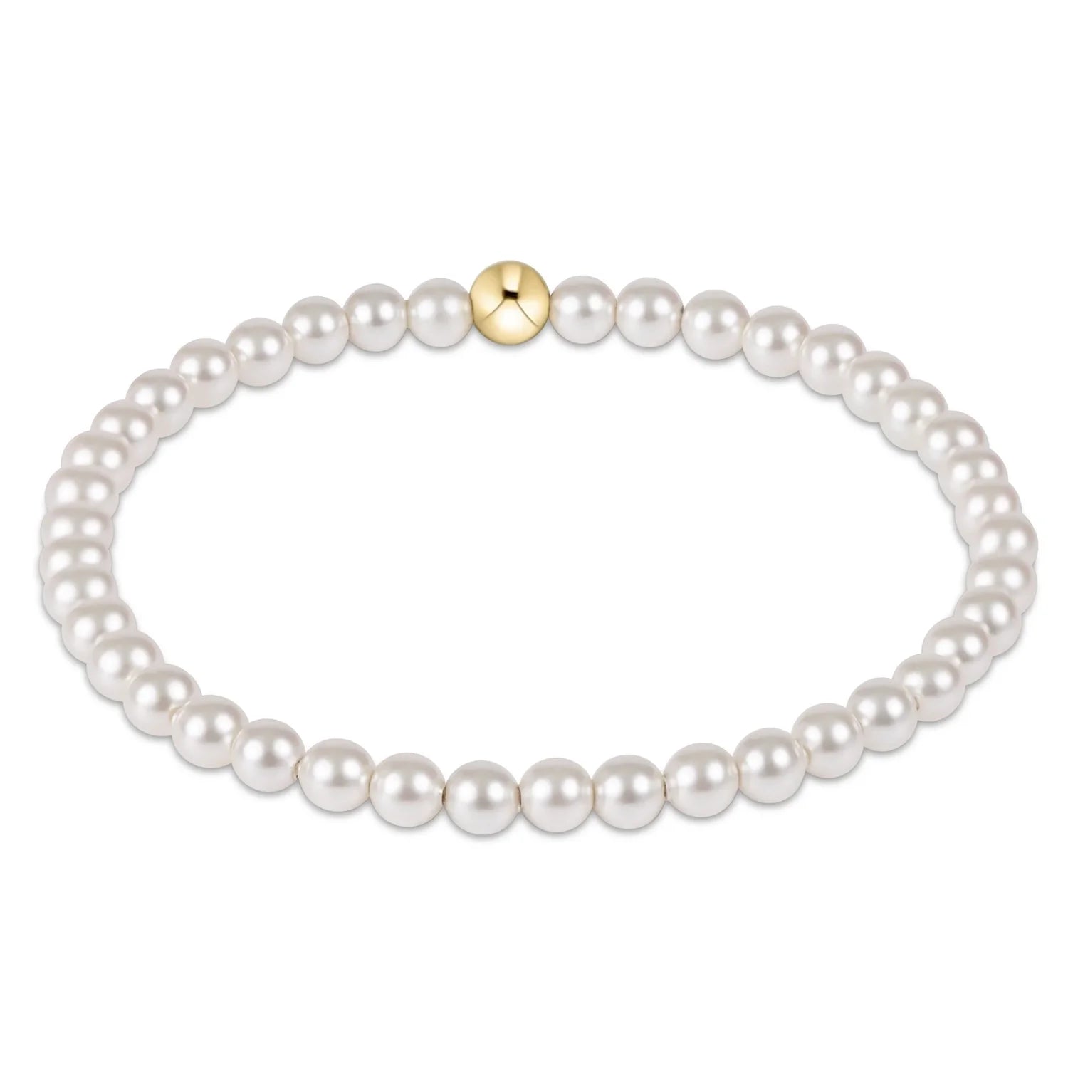 E Newton Classic Pearl Bead Bracelet