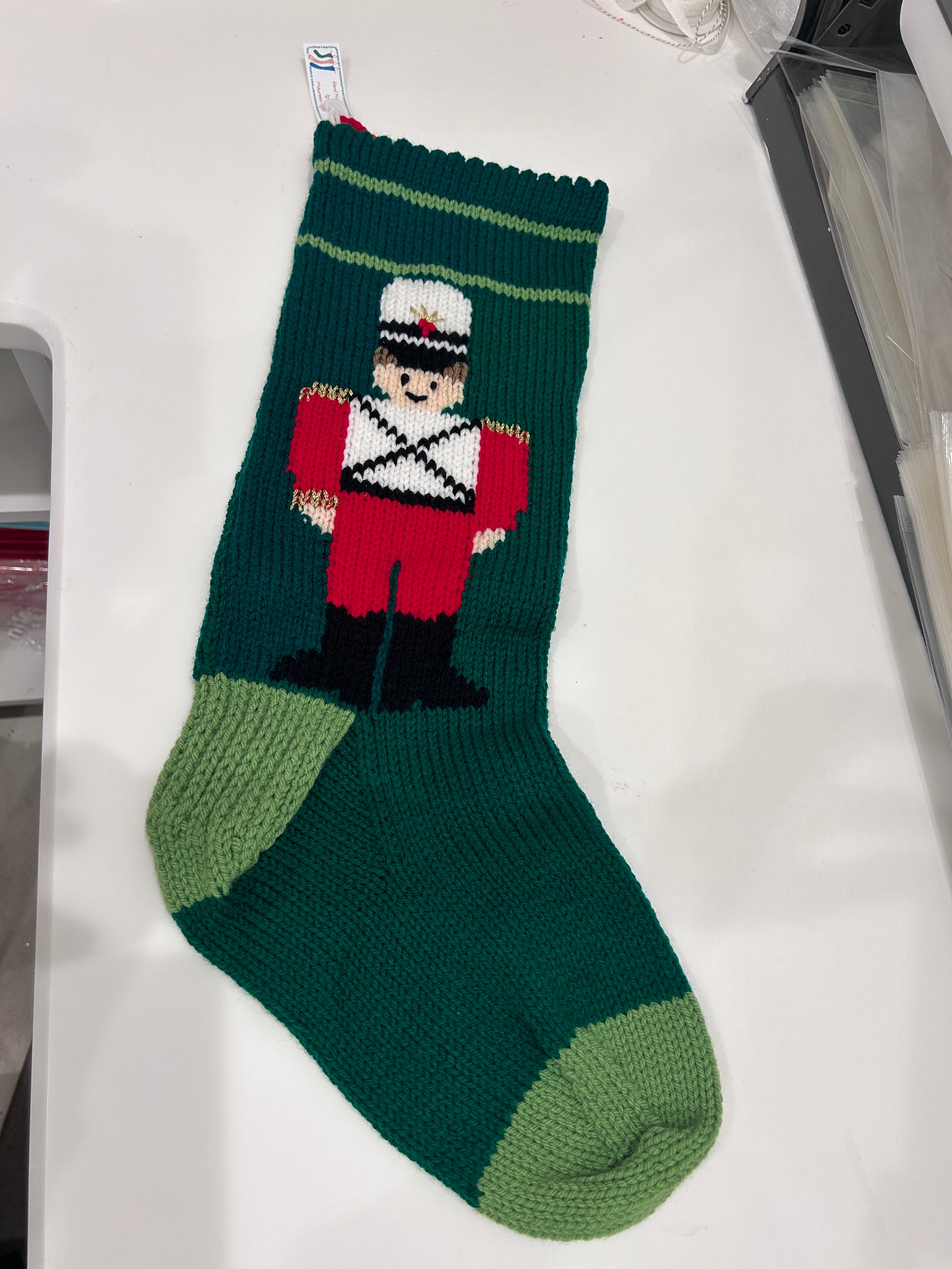 Hand Knitted & Personalized Christmas Stockings