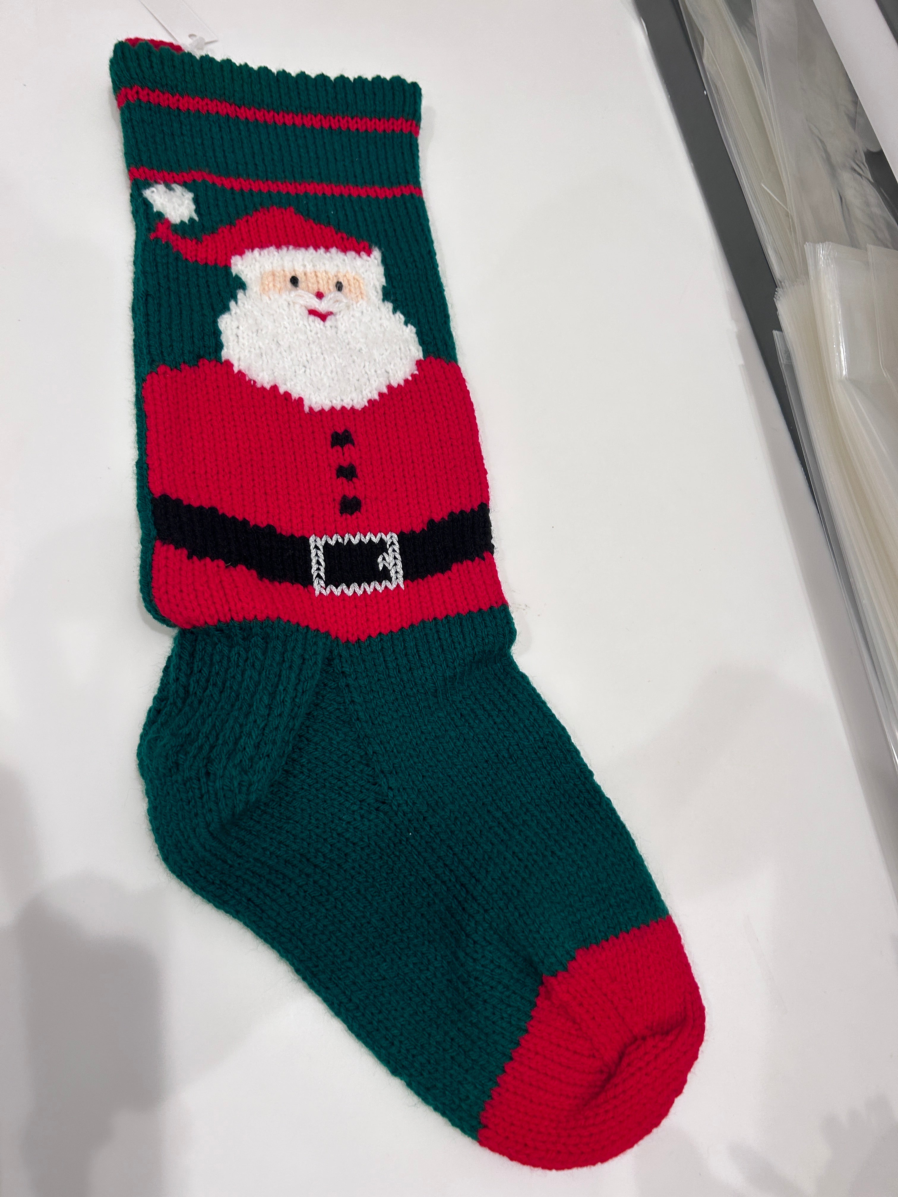 Hand Knitted & Personalized Christmas Stockings