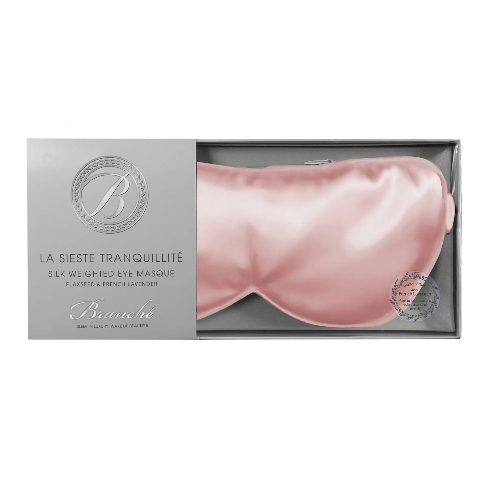 La Sieste Transuillite Silk Weighted Eye Mask