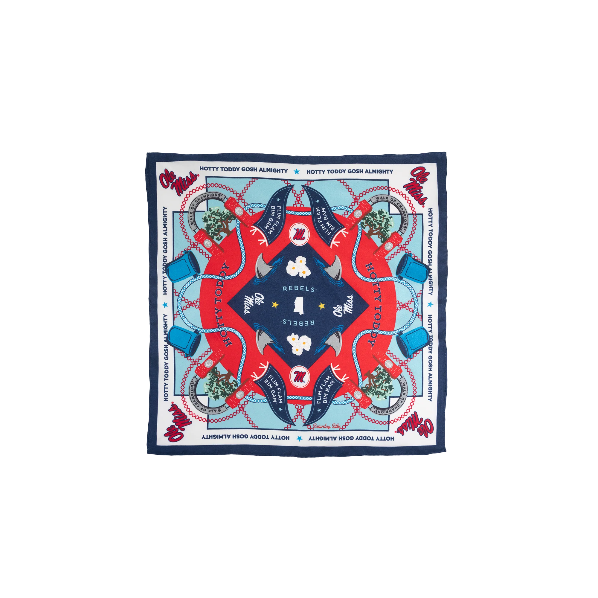 Saturday Silk Pocket Scarf