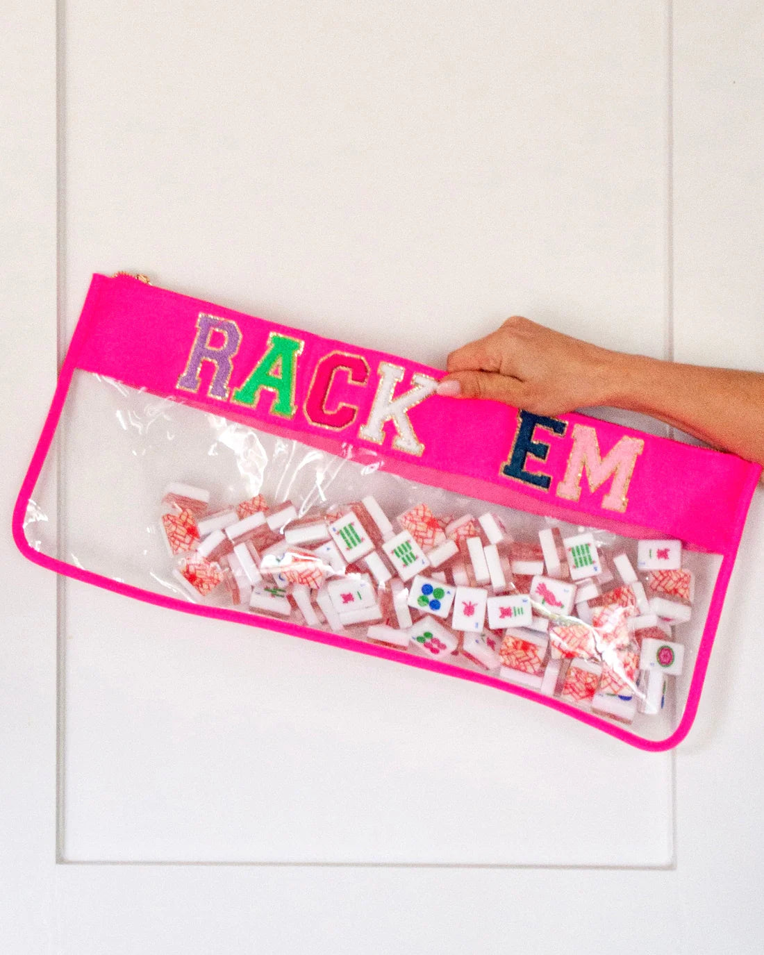 Mahjong Clear Tile Bag