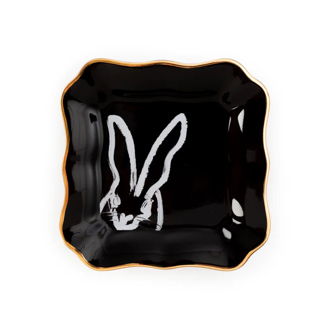 Hunt Slonem Bunny Portrait Plates