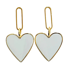Holst and Lee Heart on Fire Earrings
