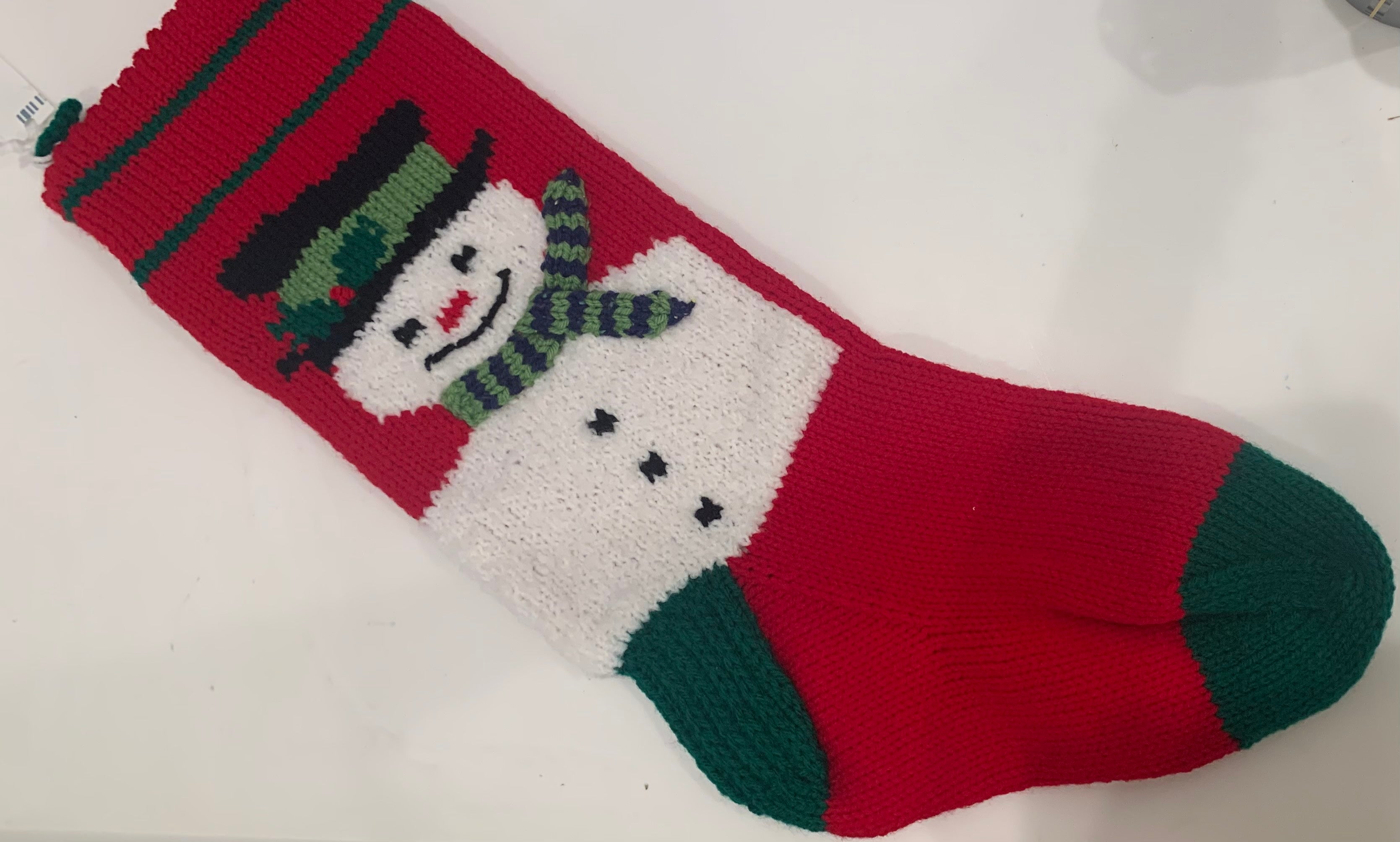 Hand Knitted & Personalized Christmas Stockings