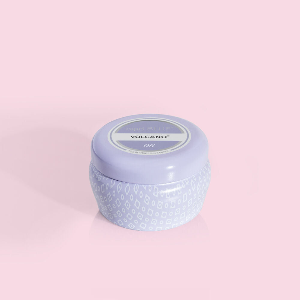 Capri Blue Volcano Candle in Travel Tin