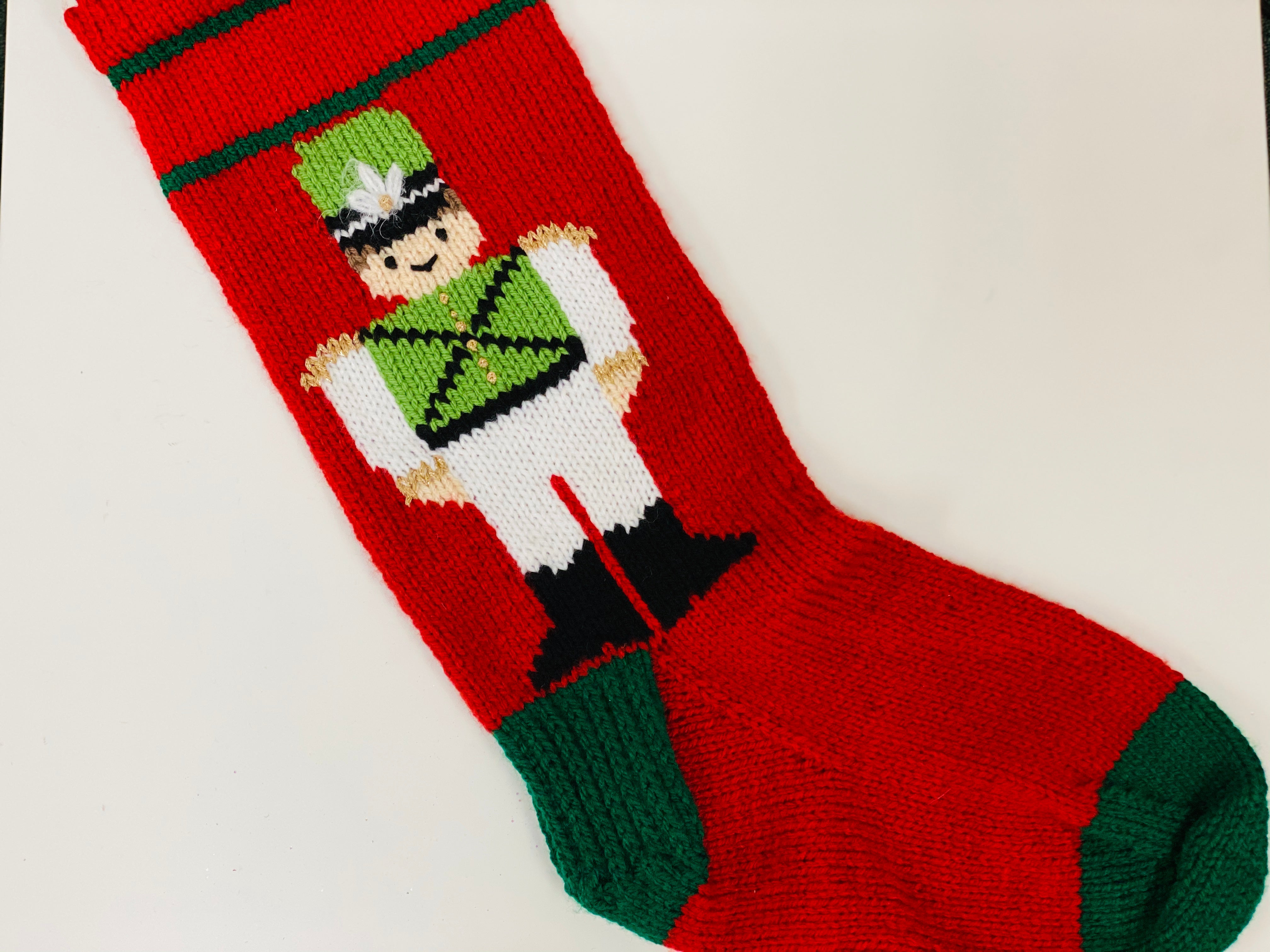 Hand Knitted & Personalized Christmas Stockings