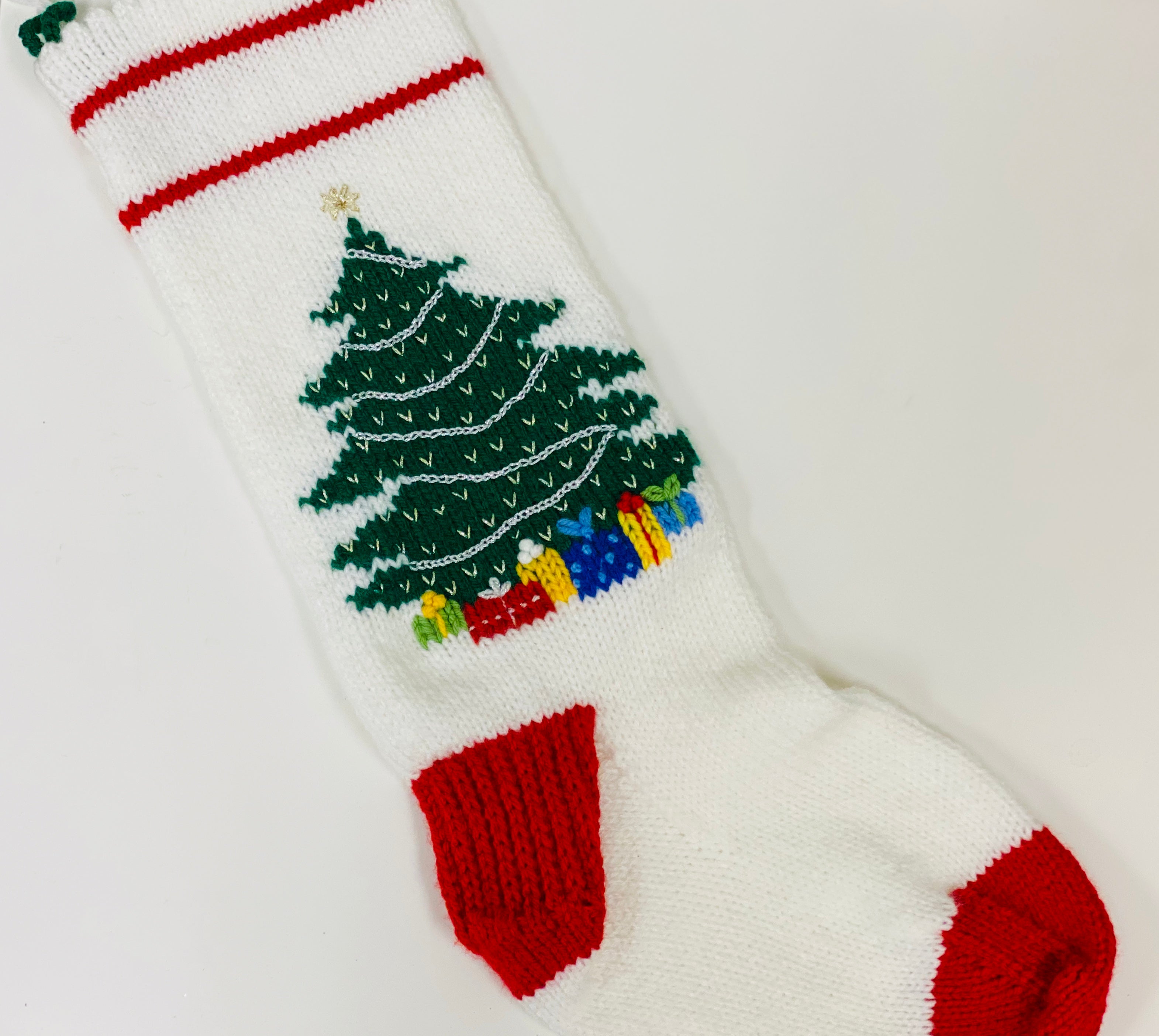 Hand Knitted & Personalized Christmas Stockings