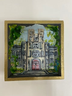 Collegiate Hand Painted Tray