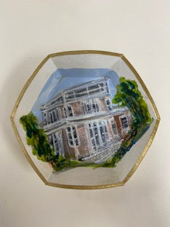 Collegiate Hand Painted Tray