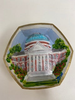 Collegiate Hand Painted Tray