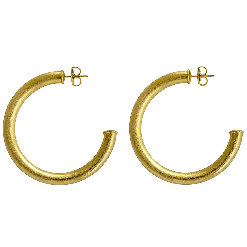 Small Arlene Hoops by Sheila Fajl