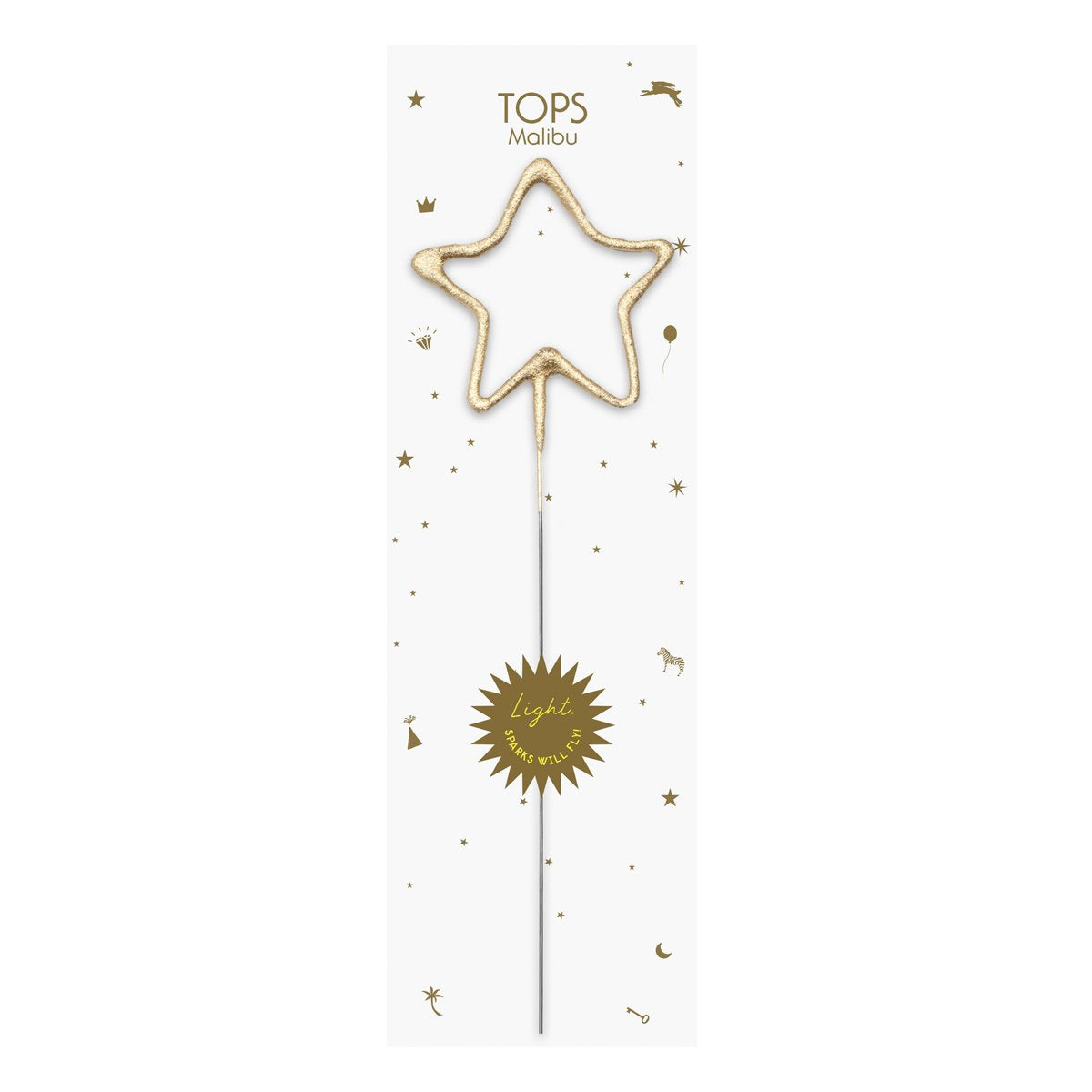 Star Sparkler Wand