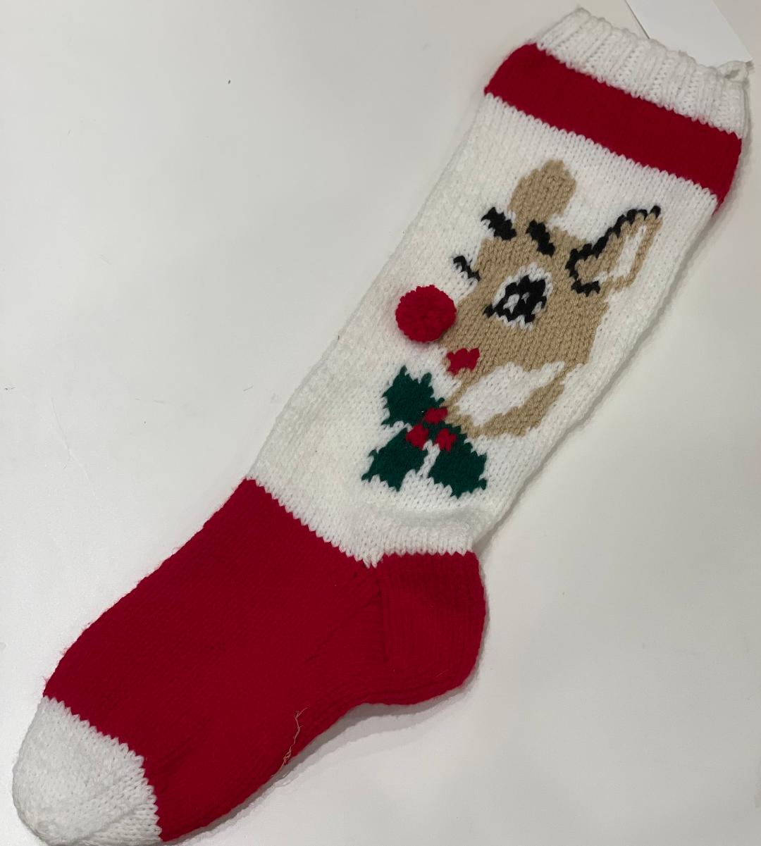 Hand Knitted & Personalized Christmas Stockings