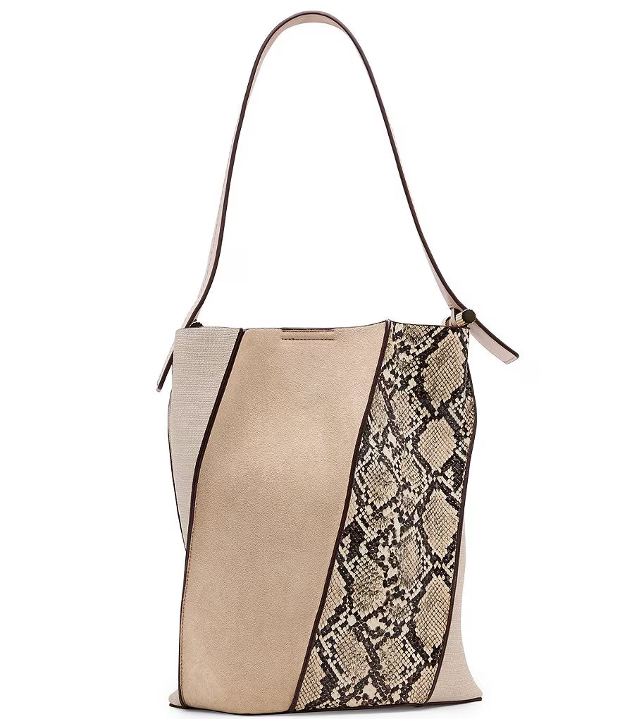 Dolce Vita Thalia Bucket Bag in Natural/MultI