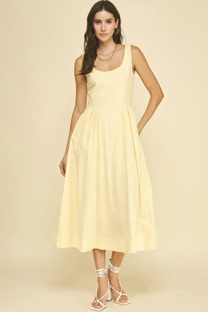 PINCH Yellow Lemon Dress