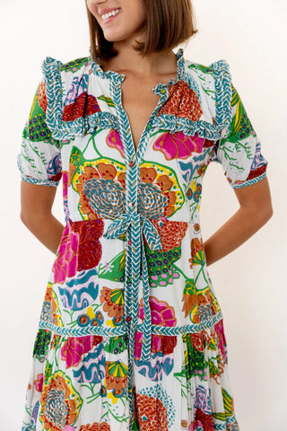 Taylor Dress - Laguna Blue