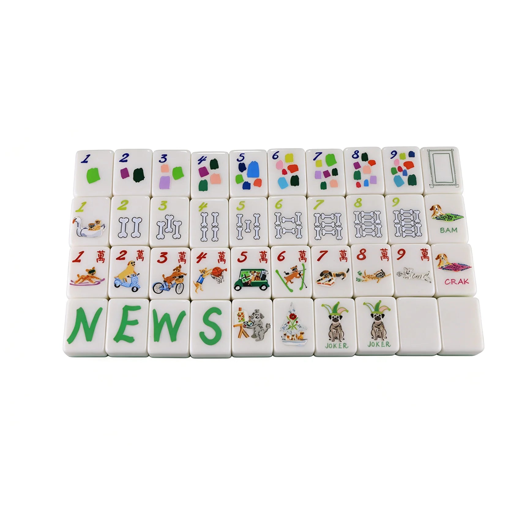 Keva Mahjong Tiles