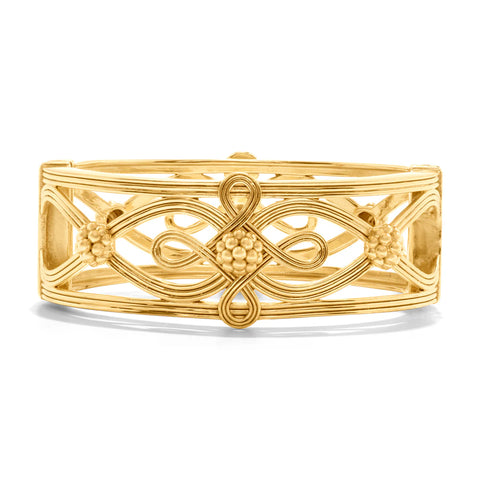 Capucine De Wulf Monique Hinged Bangle