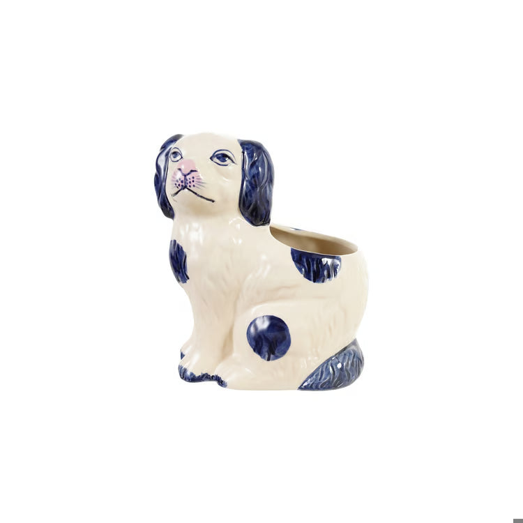 Staffordshire Dog Planter