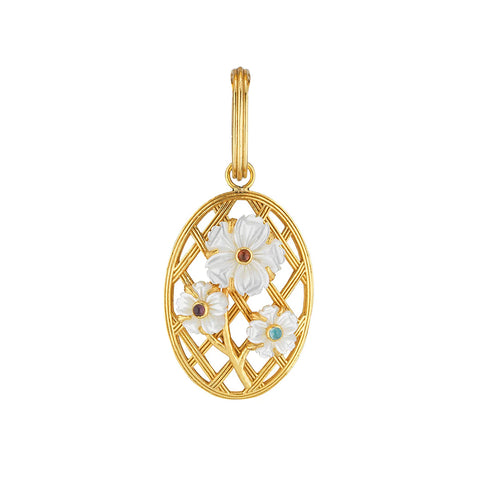 Capucine De Wulf Villandry Lattice Pendant, Multi
