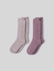 Barefoot Dreams CozyChic 2 Pair Sock Set