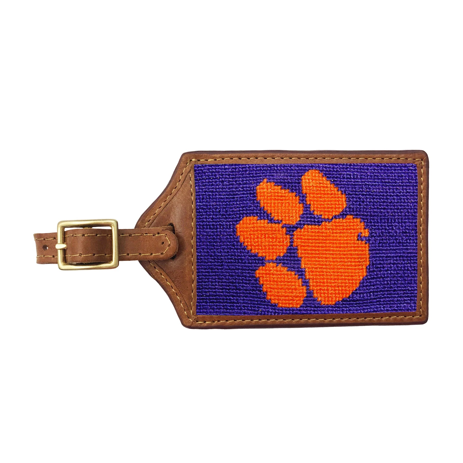 Smathers and Branson Needlepoint Luggage Tag