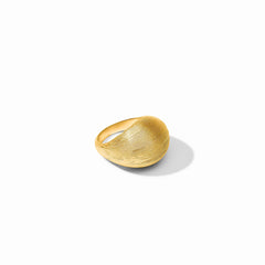 Julie Vos Gold Cobblestone Bombe Ring