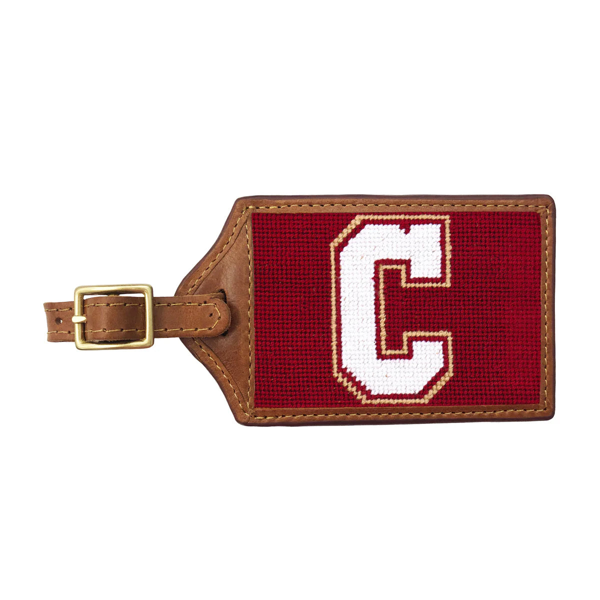 Smathers and Branson Needlepoint Luggage Tag