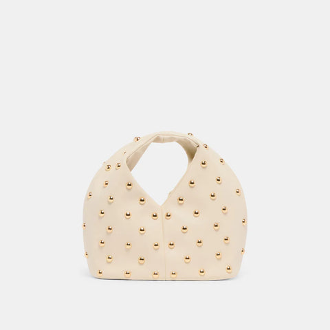 Dolce Vita Dahlia Studded Bag in Cream
