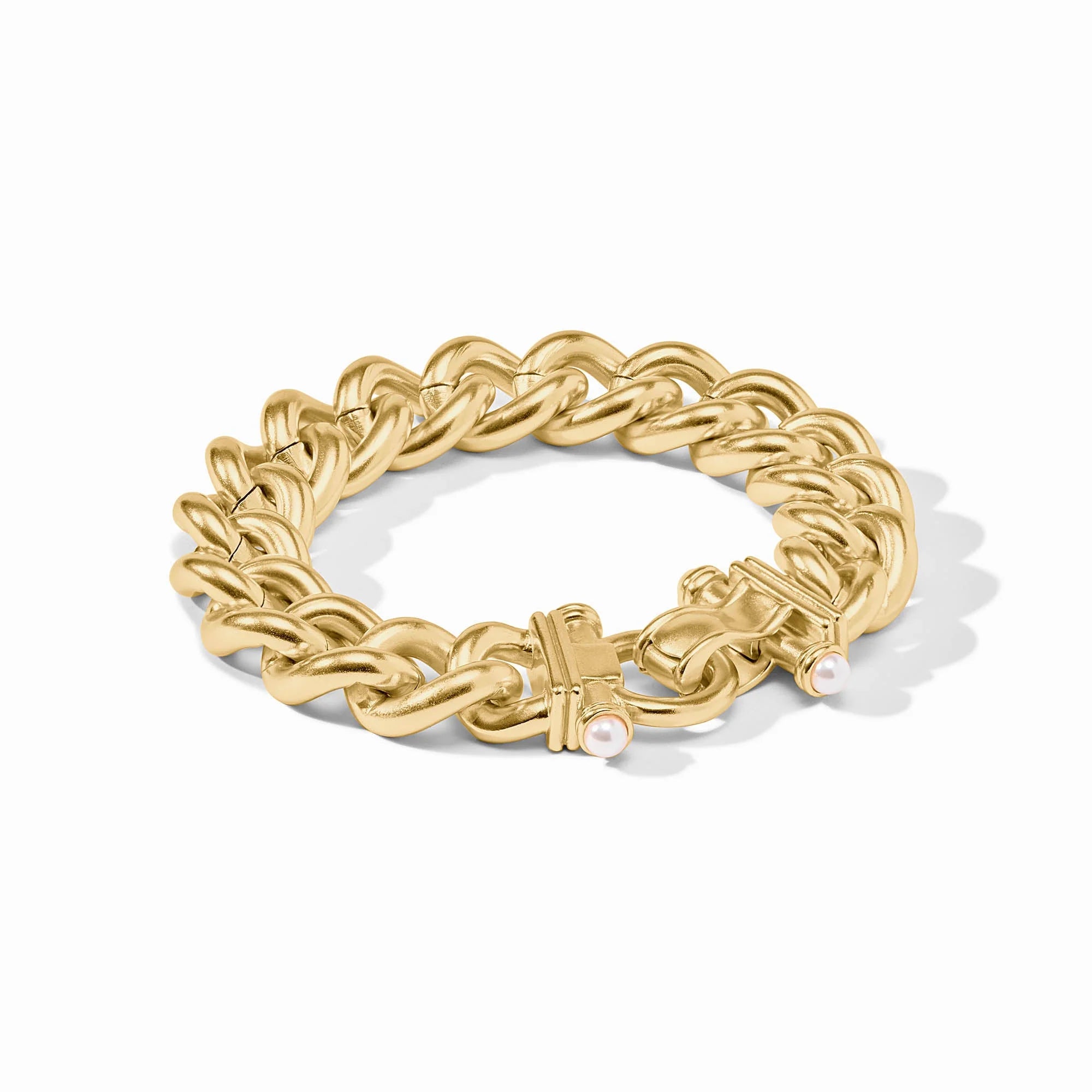 Julie Vos Dolce Link Bracelet - Pearl