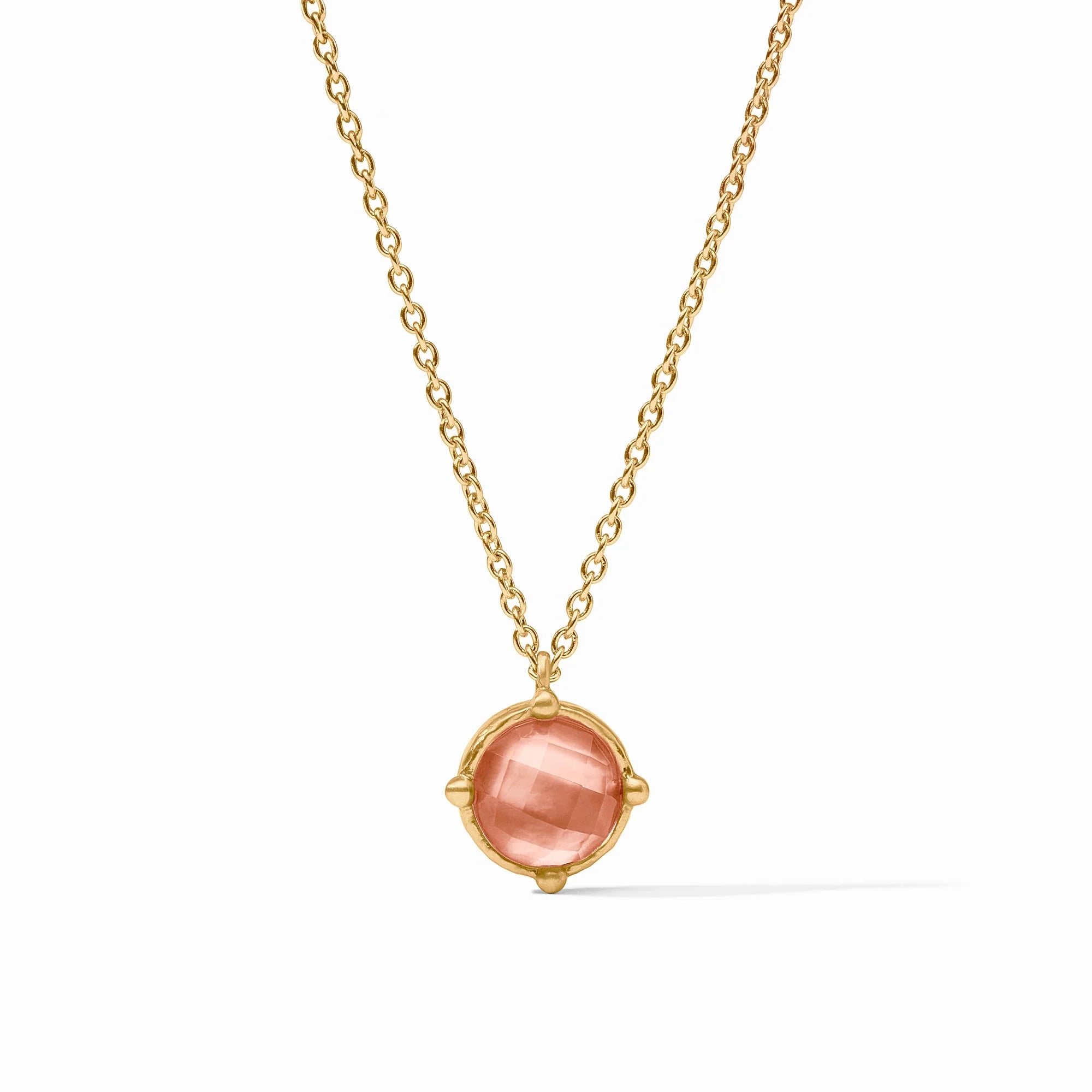Julie Vos Honeybee Solitaire Necklace