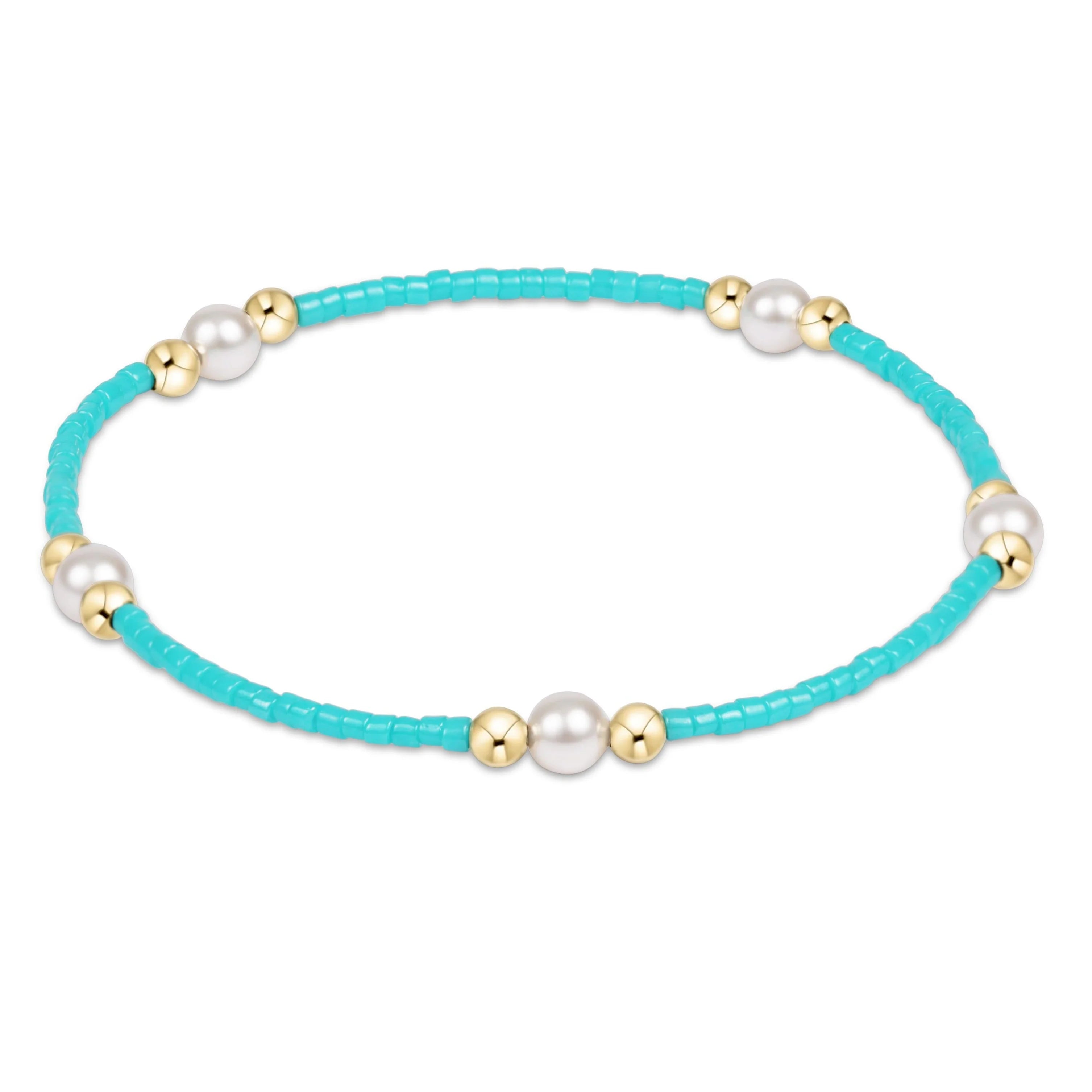 E Newton Hope Purpose Pearl Bracelet