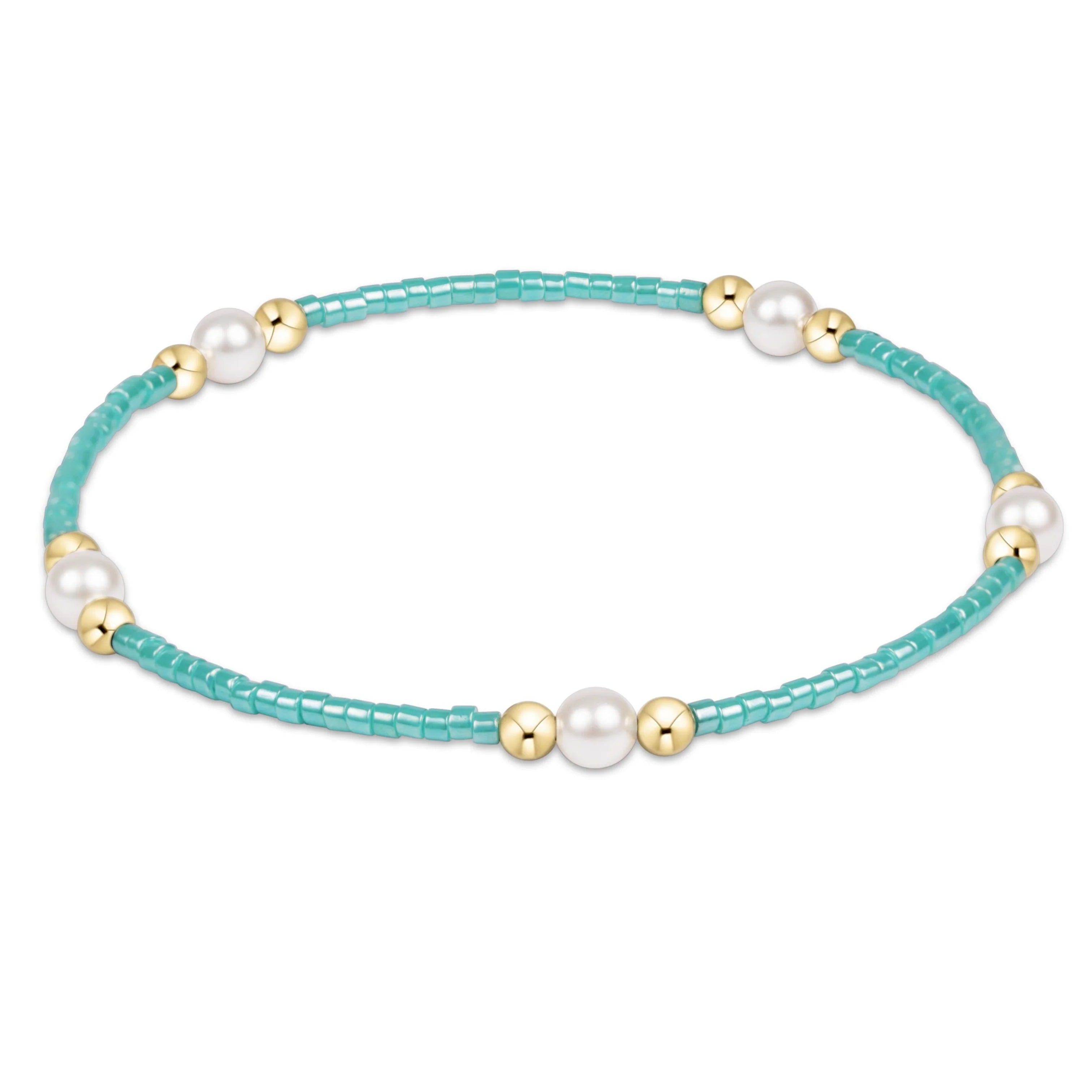 E Newton Hope Purpose Pearl Bracelet