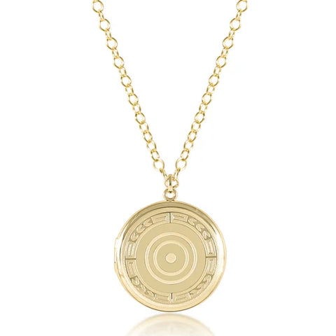 E newton Locket Necklace