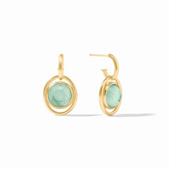 Julie Vos Laguna Hoop & Charm Earring