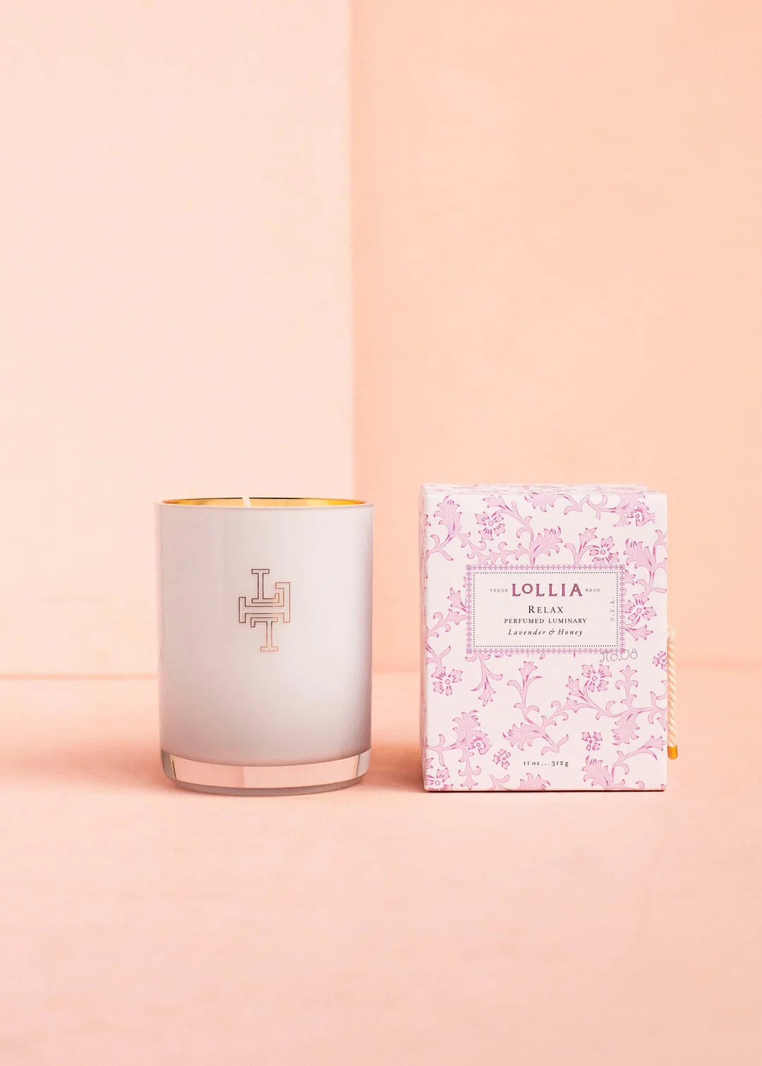 Lollia Relax Perfumed Luminary Candle
