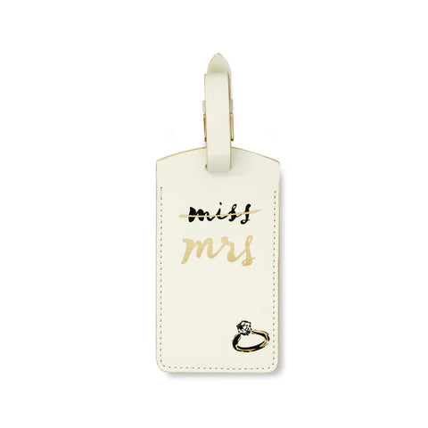 Miss to Mrs. Luggage Tag