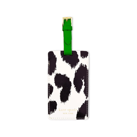 Kate Spade Modern Leopard Luggage Tag