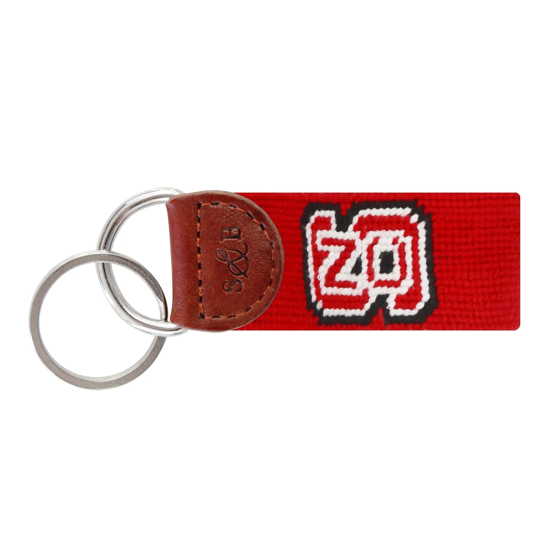 Smathers and Branson Needlepoint Key Fob