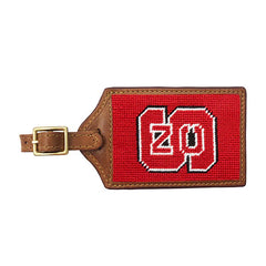 Smathers and Branson Needlepoint Luggage Tag